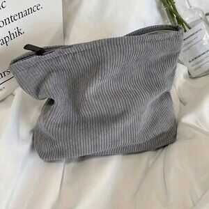 Corduroy Cosmetic Bag